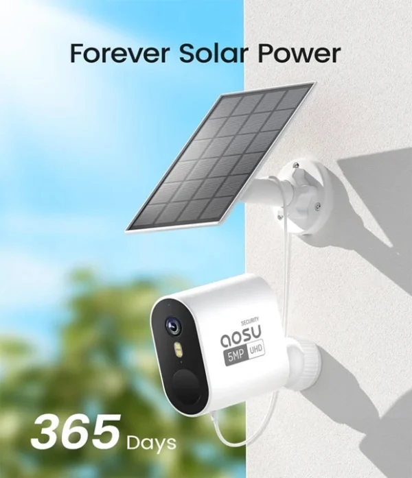 Sistema de Cámaras AOSU SolarCam Max (4 cámaras)