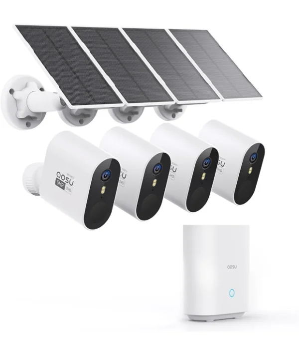 Sistema de Cámaras AOSU SolarCam Max (4 cámaras)